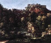 DUGHET, Gaspard View of Tivoli df11g France oil painting reproduction